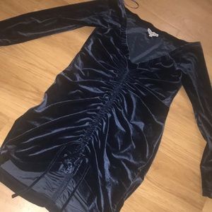 Blue night out dress